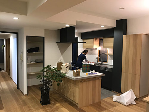 キッチンリノベーション